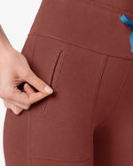 High-Rise Flare Scrub Legging Sienna