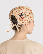 Personalized Name And Character Tis The Season Autumn Vibe Halloween Gift For Nurse Cap