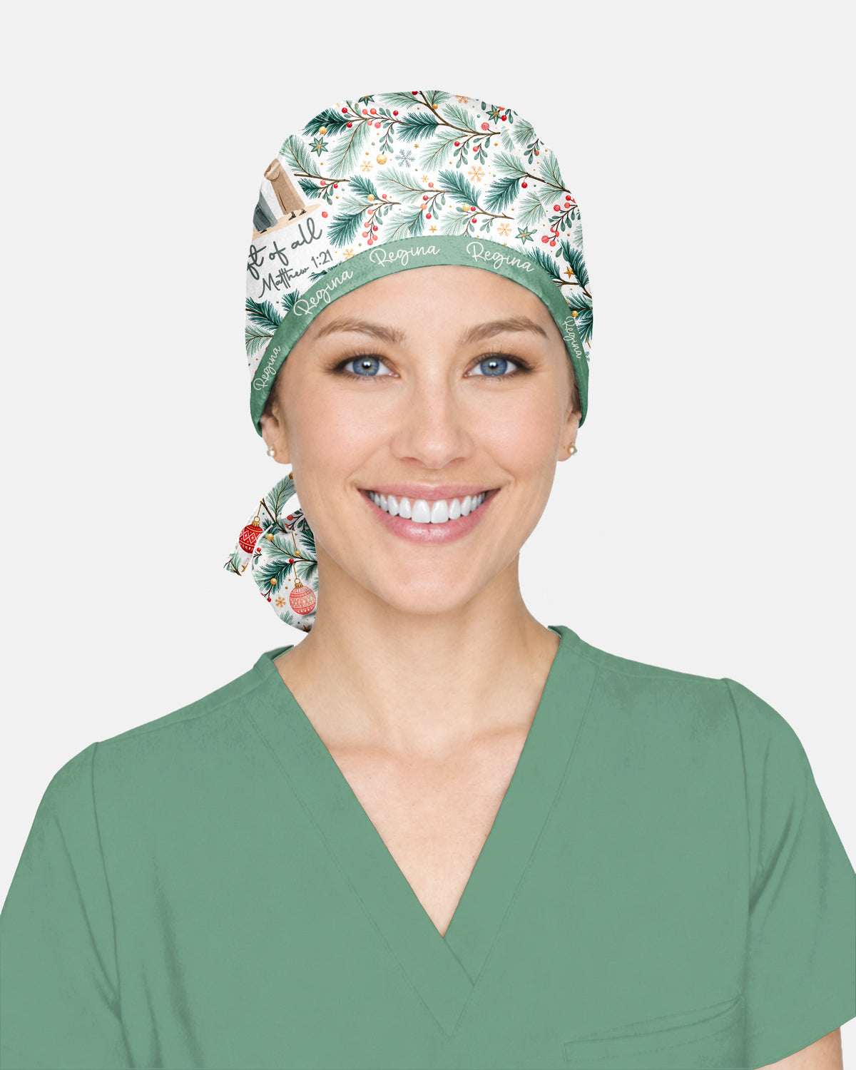 Personalized Name And Specialty The Greatest Gift Of All Christmas Gift For Nurse Cap