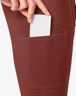 High-Rise Flare Scrub Legging Sienna