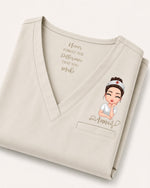Personalized Name, Specialty And Nurse Never Forget The Difference You Make Heartbeat Stethoscope Gift For Colleague Top