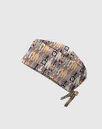 Cute Cartoon Cat Butt Repeat Pattern Scrub Cap