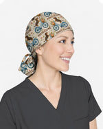 Dachshund Bicycle Pharmacy Pun Party Scrub Cap
