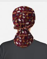 Cat Loaf Nurse Cute Feline Mood Scrub Cap