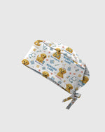 Labrador Paws Playful Puppy Parade Charm Scrub Cap