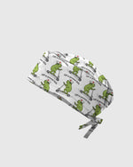 Off to Prevent Falls Humor Vibes Scrub Cap