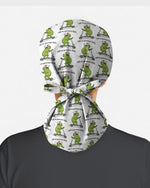 Off to Prevent Falls Humor Vibes Scrub Cap