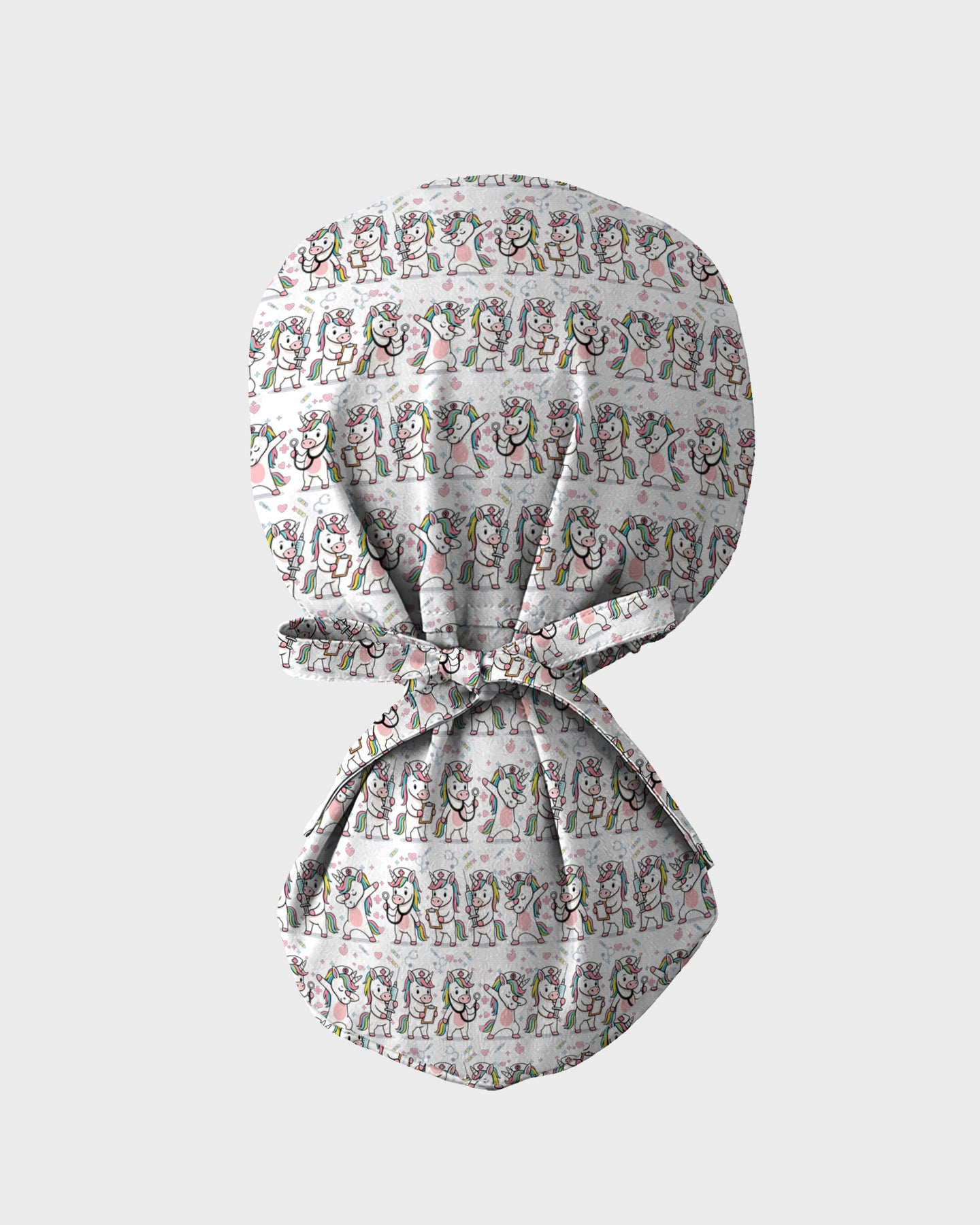 Cute Unicorn Magical Care Dream Charm Scrub Cap