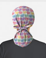 Medical Candy Hearts Sweet Love Vibes Scrub Cap