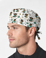 Funny Dachshund Nurse Scrubs Holiday Scrub Cap