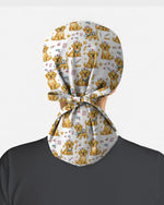 Cute Puppy Nurse Medical Scrub Cap