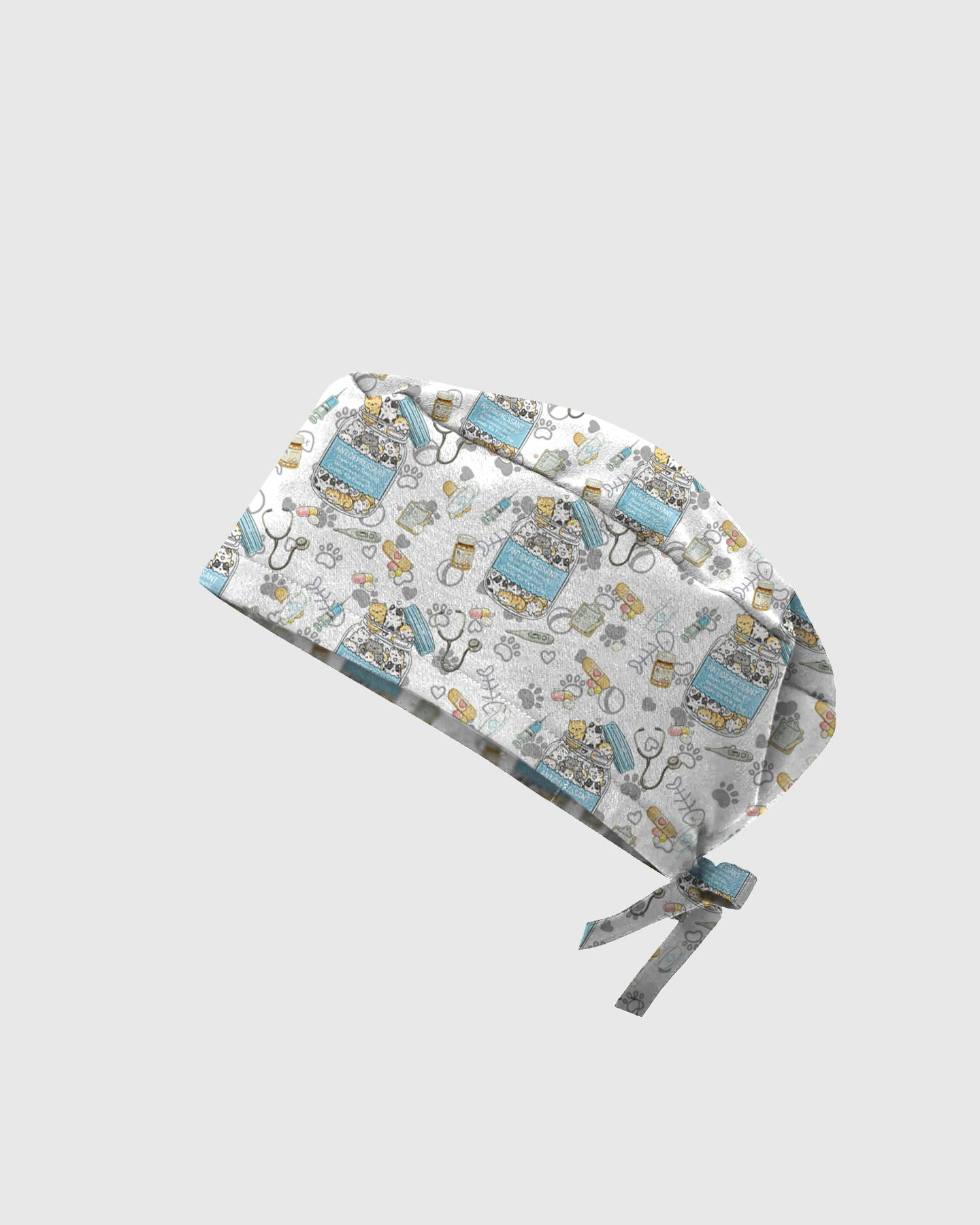 Antidepressant Cat Jar Scrub Cap