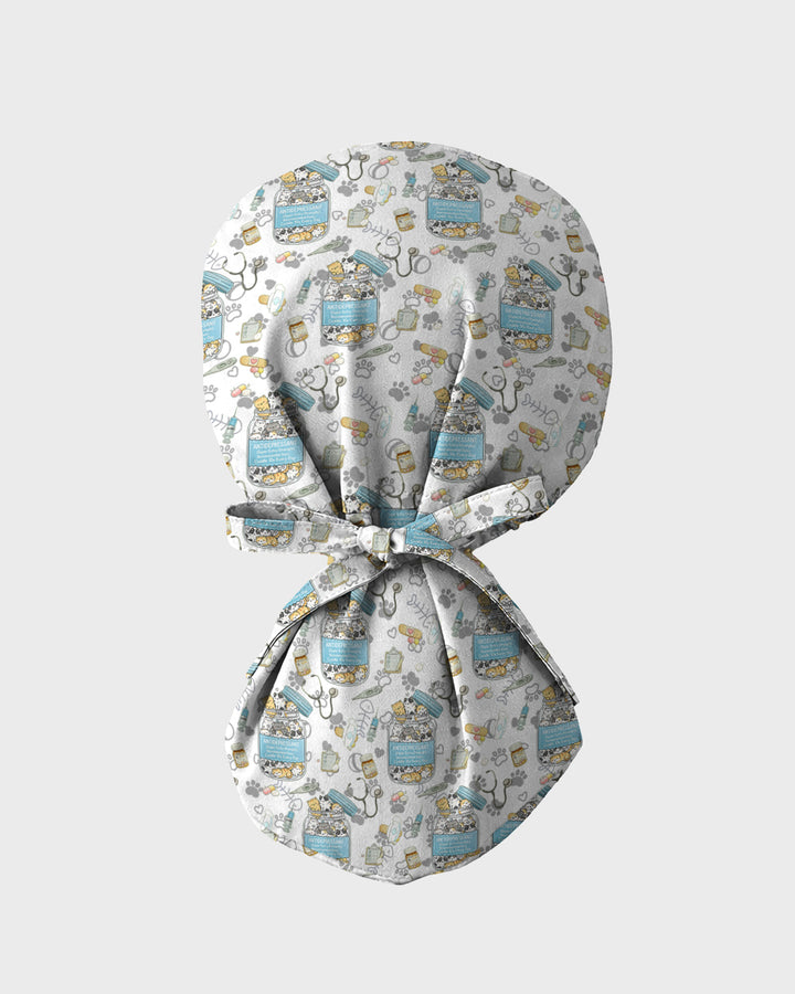 Antidepressant Cat Jar Scrub Cap