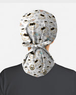 Coffee Cat Healthcare Art Scrub Cap