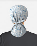 Artistic Cat Medical Illustration Scrub Cap