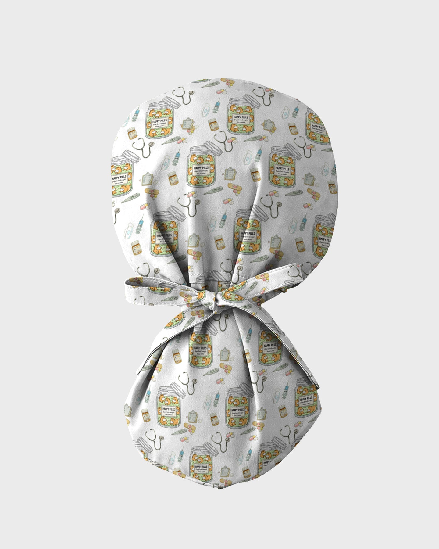 Happy Pills Horse Medical Scrub Cap