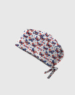 Patriotic American Butterfly Theme Scrub Cap