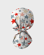 American Patriotic Star Theme Scrub Cap