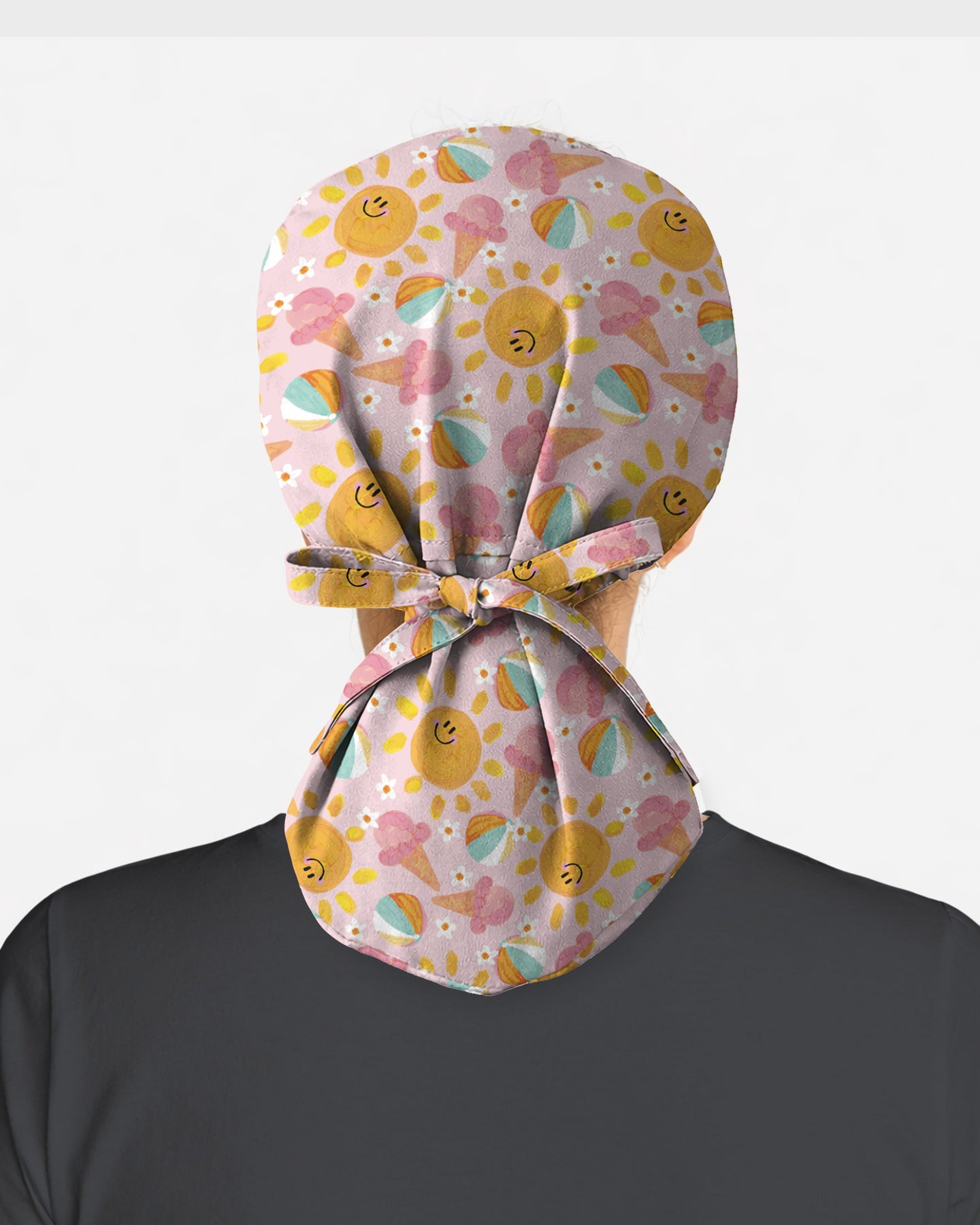 Summer Vibes Tropical Sunshine Mood Scrub Cap