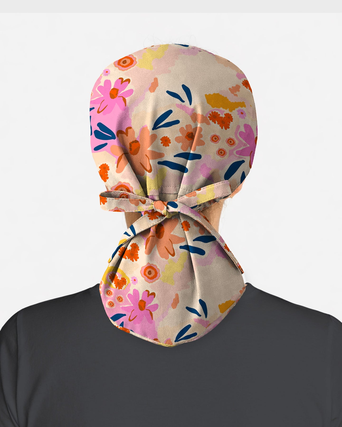 Spring Bloom Fresh Floral Breeze Scrub Cap