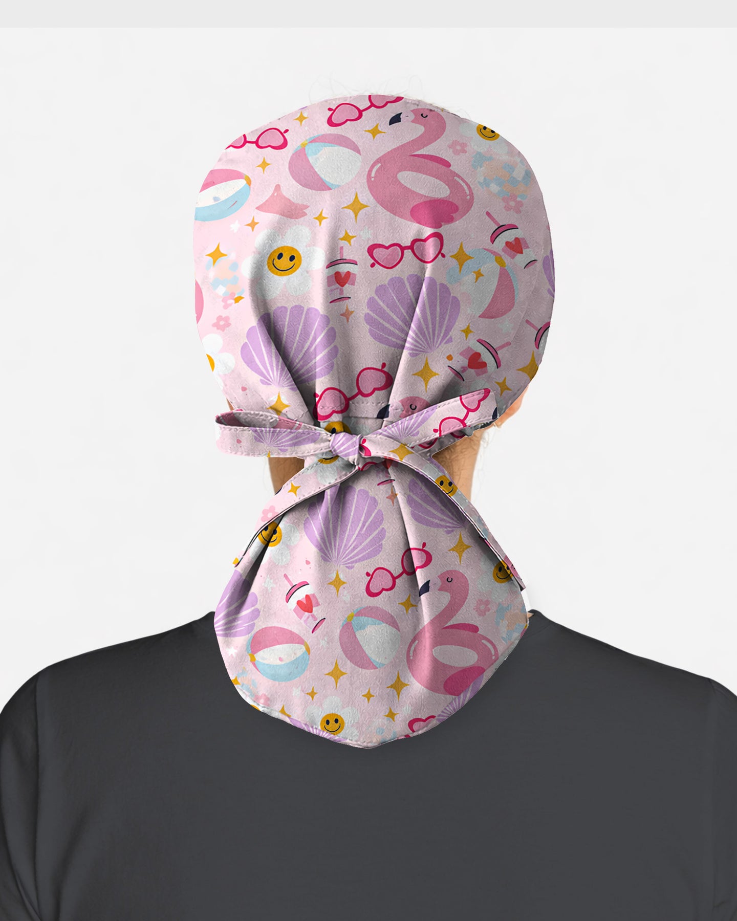 Beachy Vibes Coastal Sunshine Escape Scrub Cap