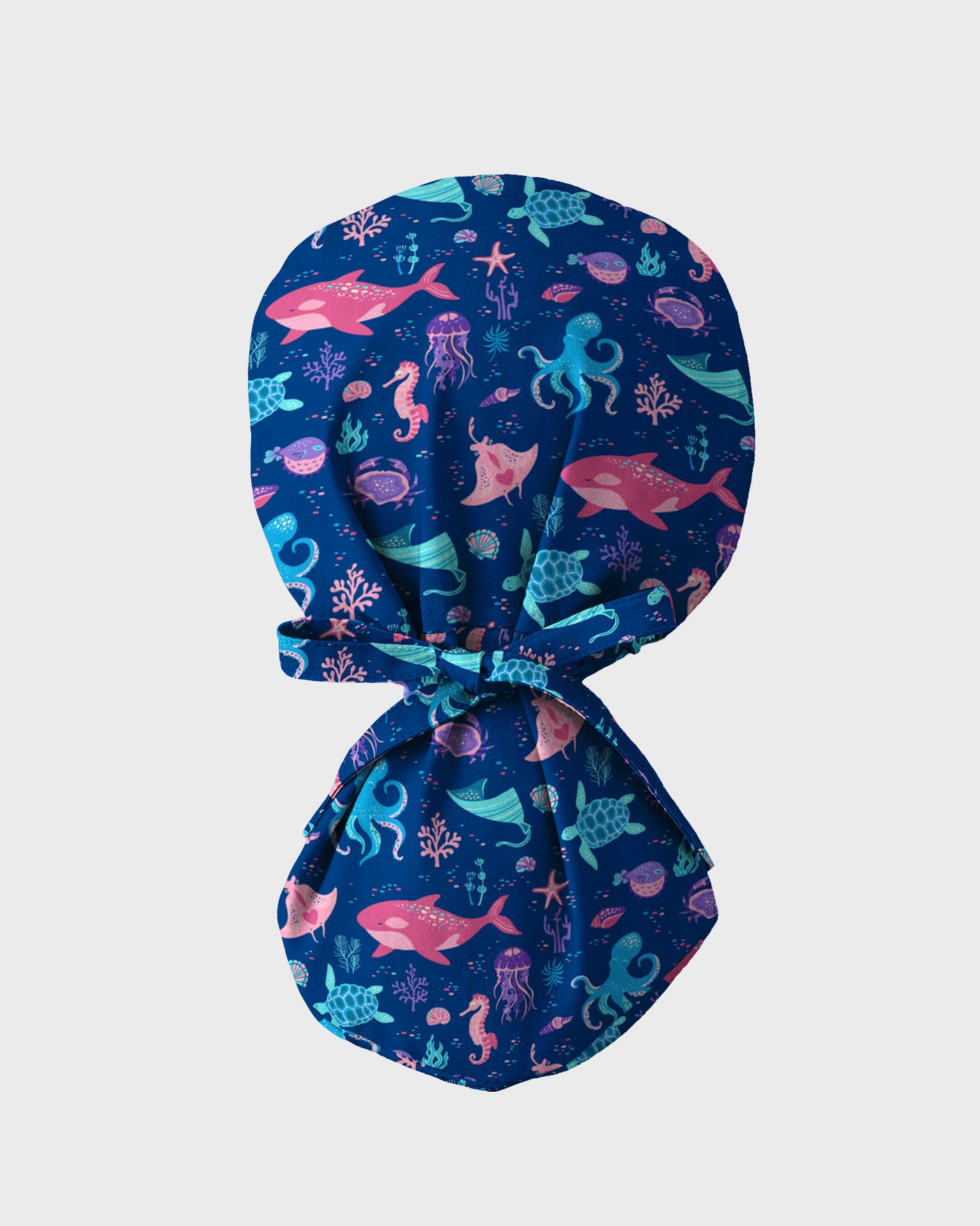 Deep Sea Delight Ocean Dreamscape Scrub Cap