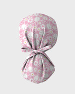 Playful Rabbits Meadow Garden Charm Scrub Cap