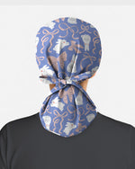 Bunny Ribbons Whimsical Spring Delight Spirit Scrub Cap