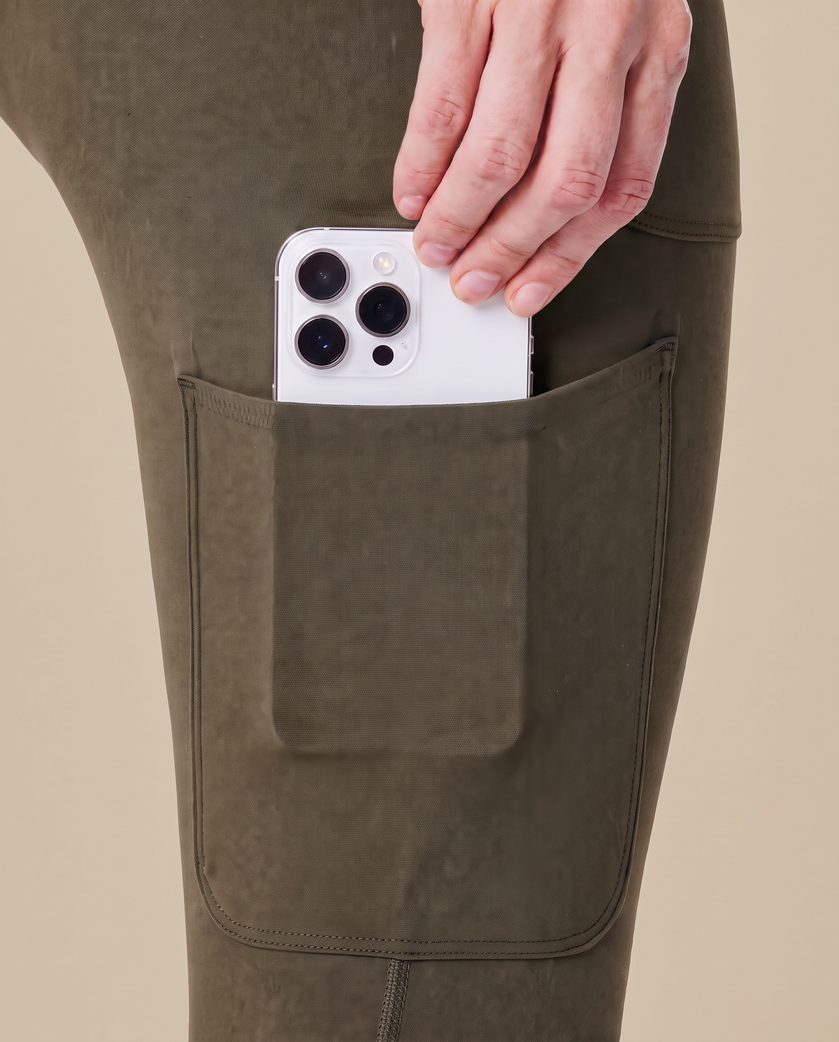 Maternity Scrub Legging Olive