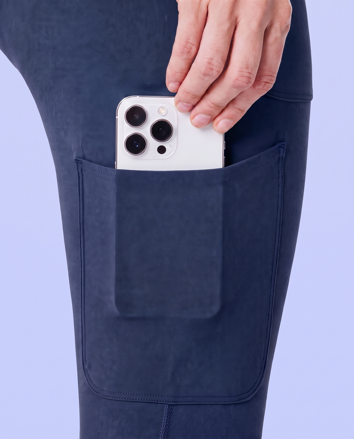 Maternity Scrub Legging Navy