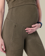 Maternity Scrub Legging Olive