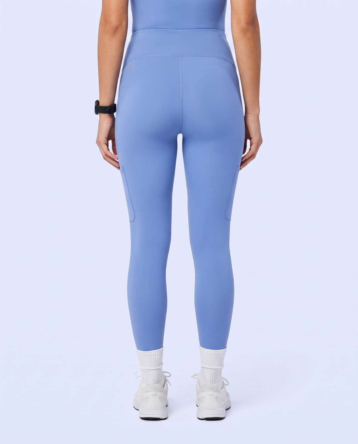 Maternity Scrub Legging Ceil Blue