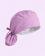 Premium Satin-Lined Scrub Cap Lilac
