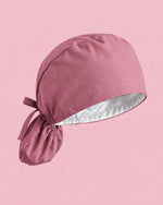 Premium Satin-Lined Scrub Cap Mauve