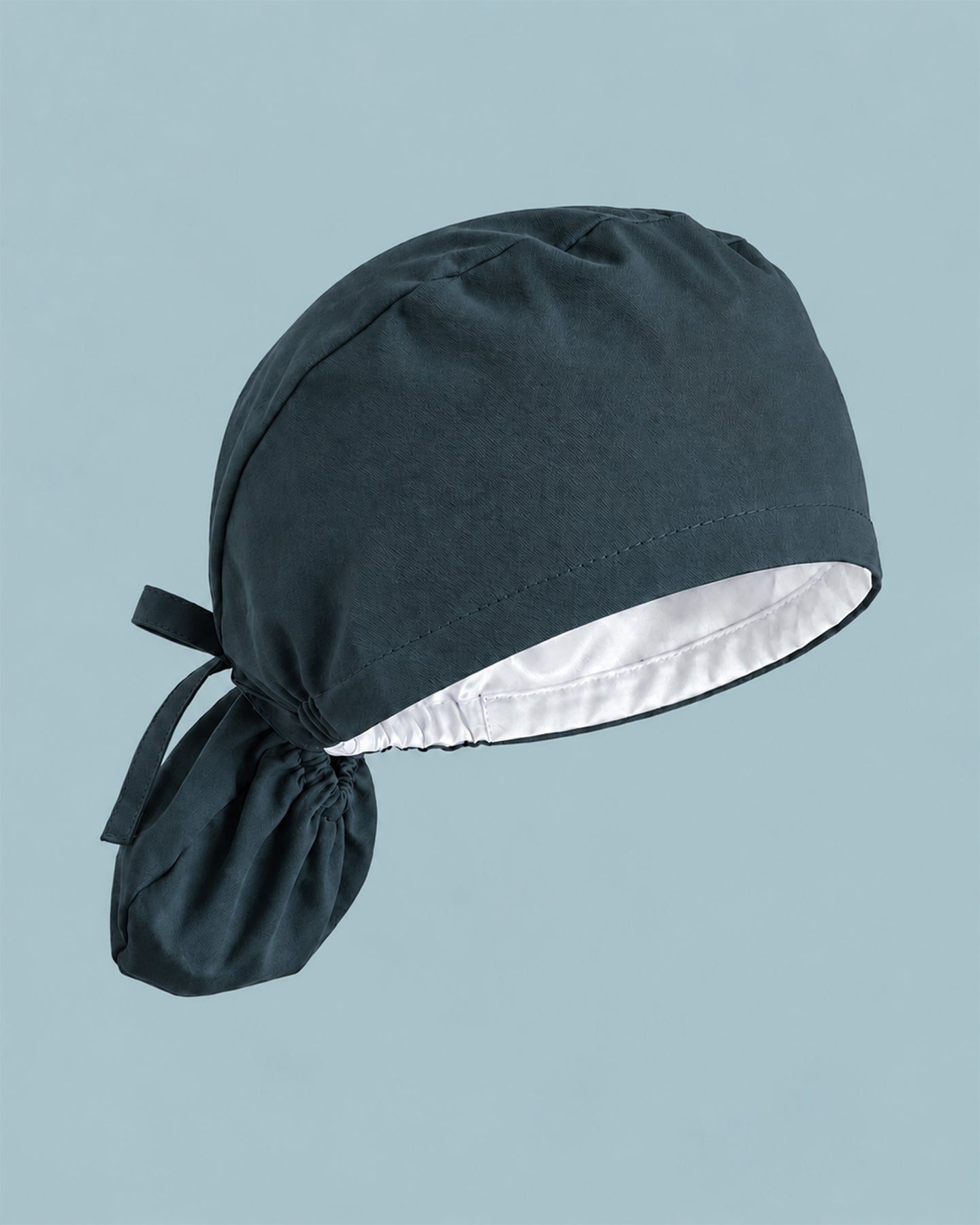 Premium Satin-Lined Scrub Cap Dark Harbor