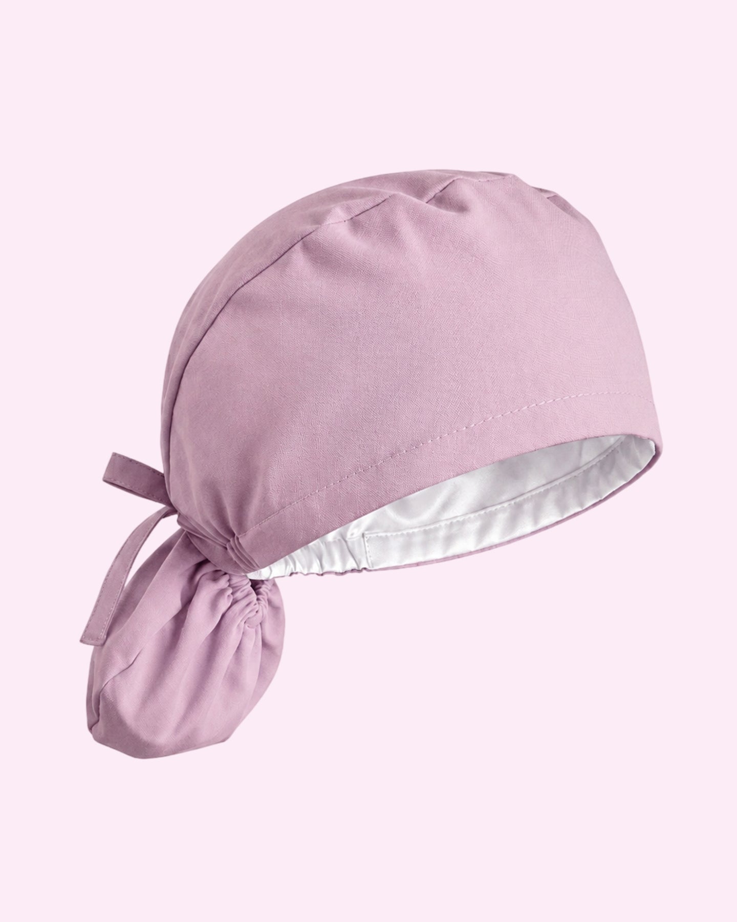 Premium Satin-Lined Scrub Cap Blossom