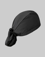 Premium Satin-Lined Scrub Cap Black