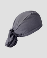 Premium Satin-Lined Scrub Cap Pewter