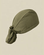 Premium Satin-Lined Scrub Cap Olive