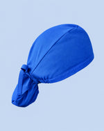 Premium Satin-Lined Scrub Cap Royal Blue