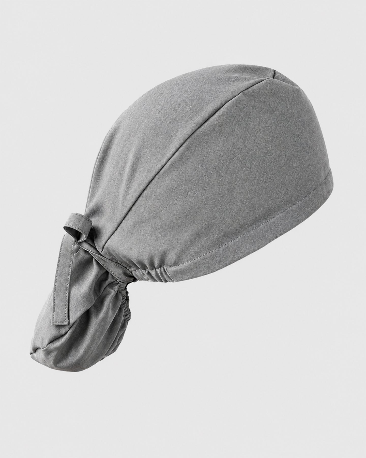 Premium Satin-Lined Scrub Cap Heather Gray