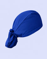 Premium Satin-Lined Scrub Cap Galaxy Blue