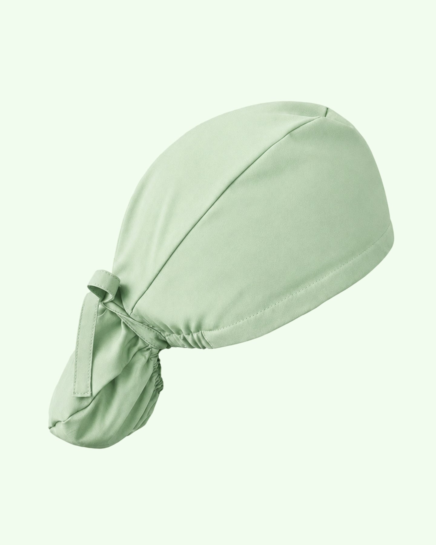 Premium Satin-Lined Scrub Cap Mint