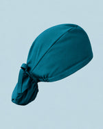 Premium Satin-Lined Scrub Cap Caribbean Blue