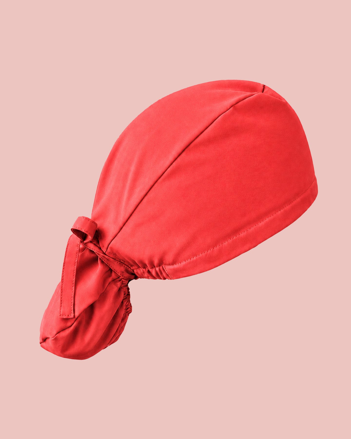 Premium Satin-Lined Scrub Cap Coral
