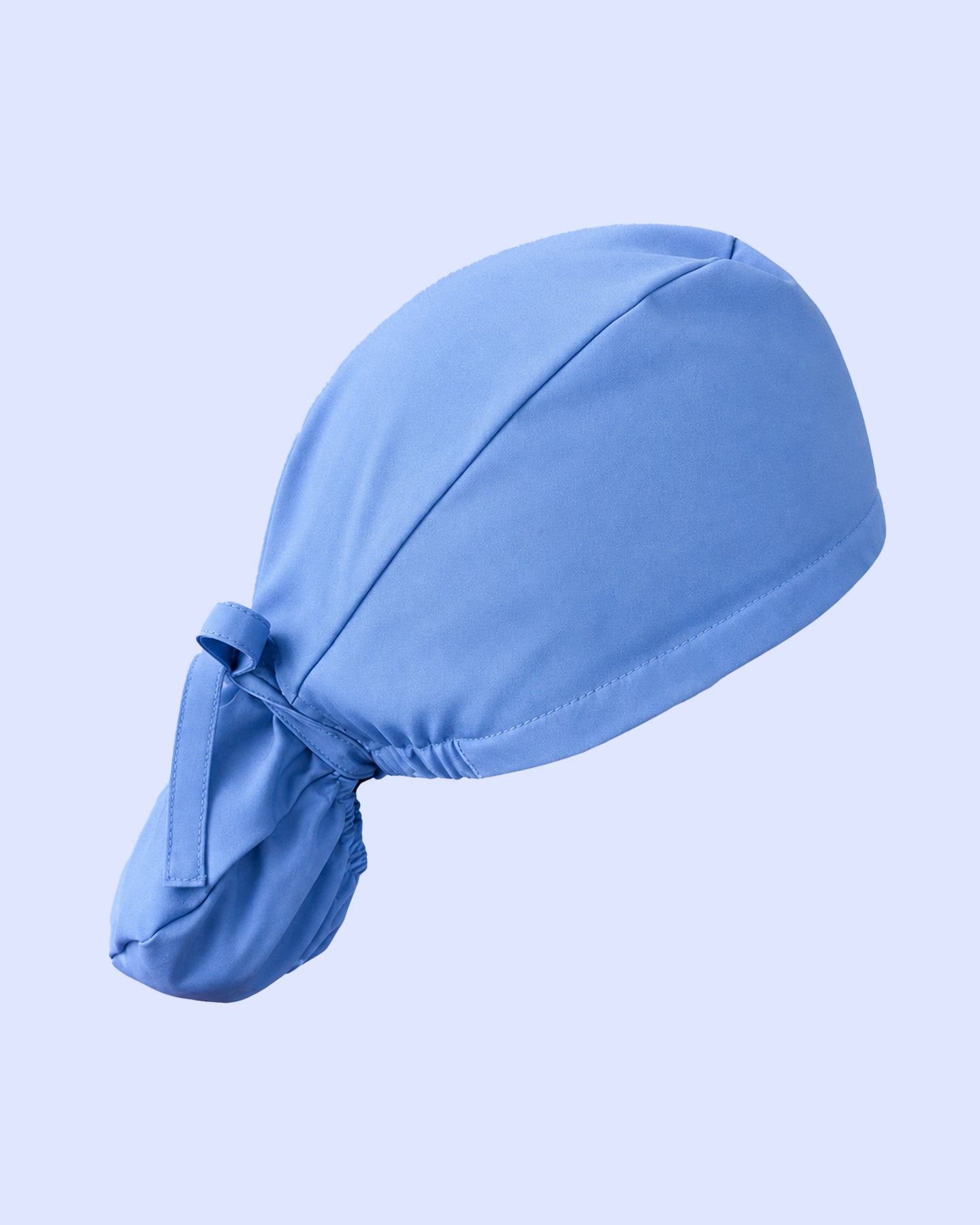 Premium Satin-Lined Scrub Cap Ceil Blue
