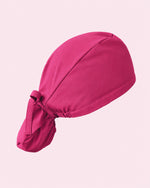 Premium Satin-Lined Scrub Cap Wild Berry