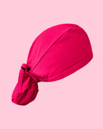 Premium Satin-Lined Scrub Cap Sangria