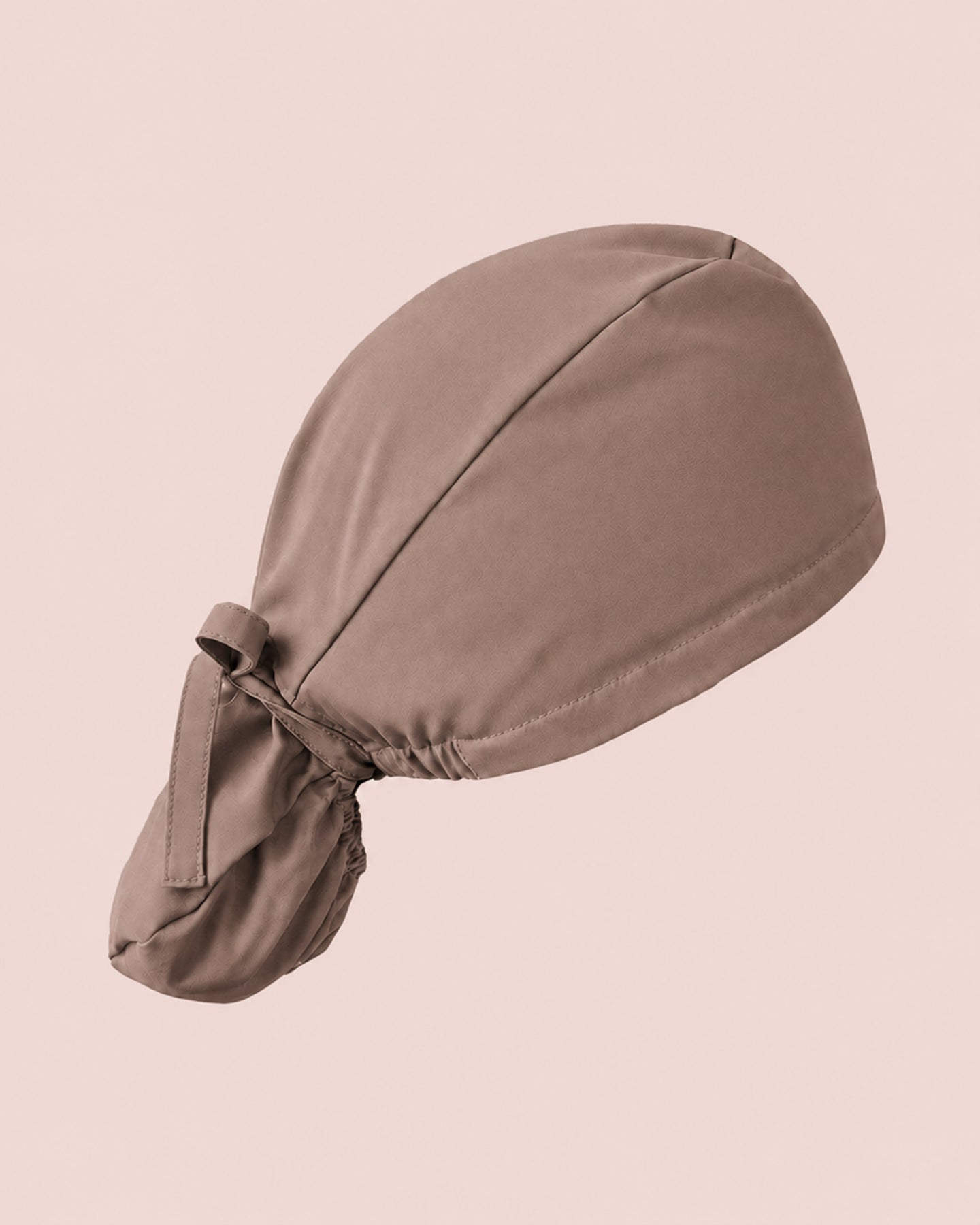 Premium Satin-Lined Scrub Cap Mocha