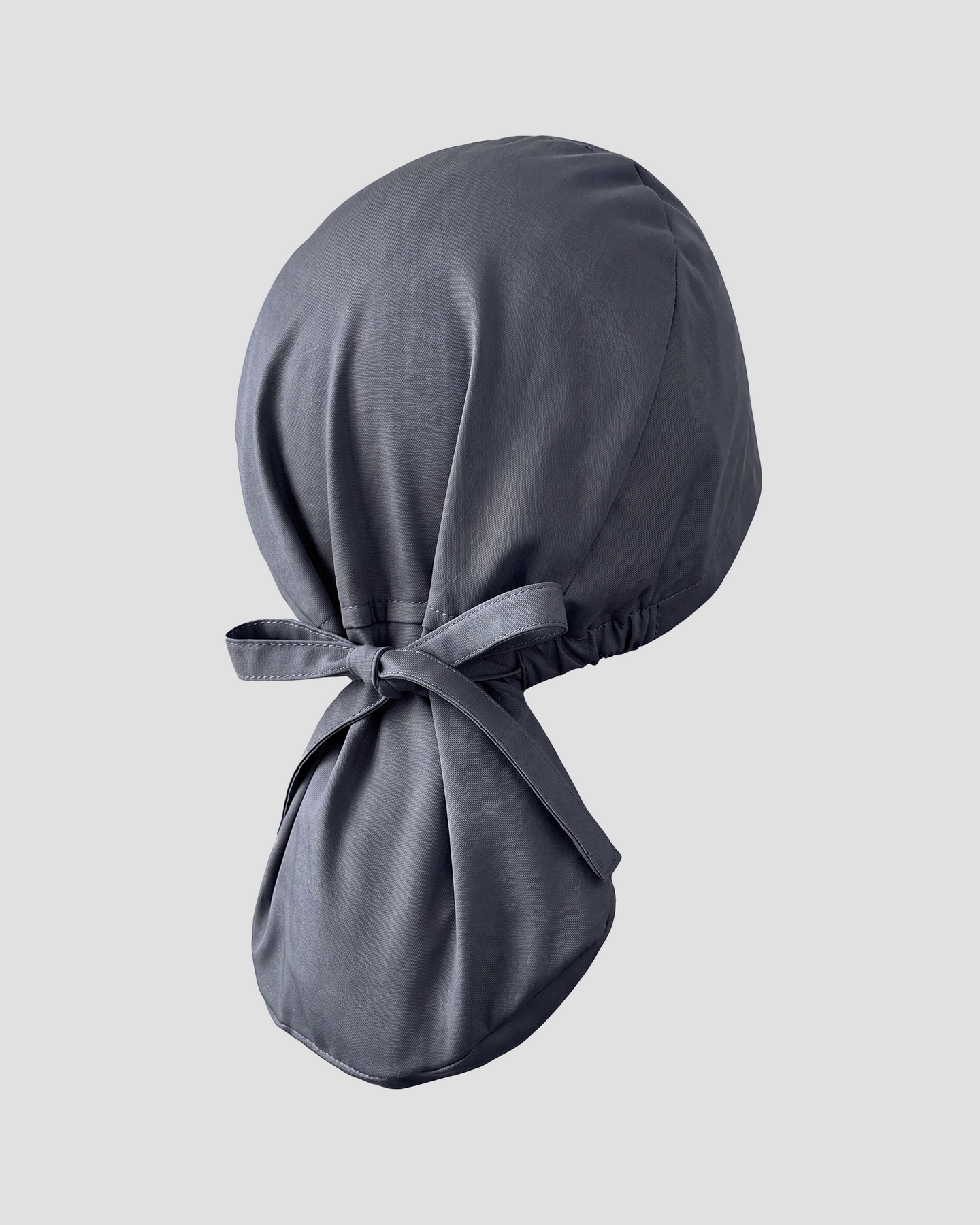 Premium Satin-Lined Scrub Cap Pewter